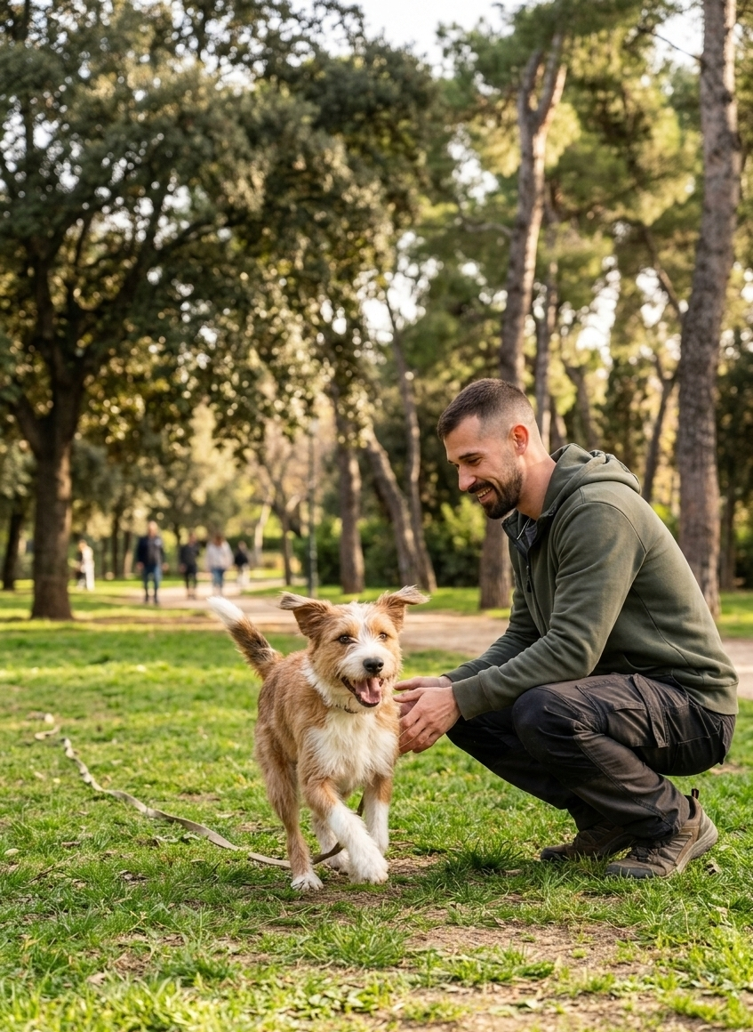 Tu perro se escapa y no te obedece